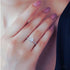 Emarald Cut Moissanite Engagement Ring Cat Jewelry